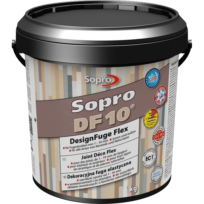 картинка Фуга для плитки SOPRO DF10 5кг от магазина СтартСтрой