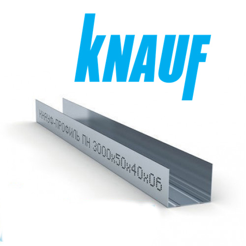 картинка Профиль KNAUF Направляющий UW50; 75; 100мм  