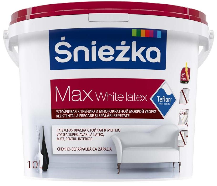 картинка Краска Sniezka MAX интерьерная от магазина СтартСтрой