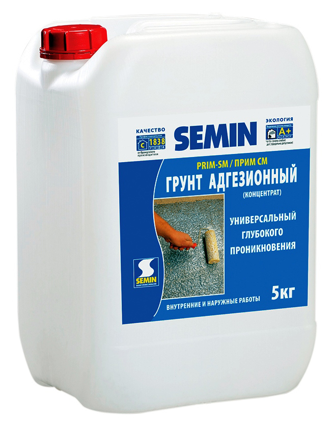 Грунт адгезионный SEMIN PRIM-SM 5кг РФ