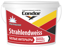 Краска Condor Strahlendweiss Моющаяся для сухих помещений