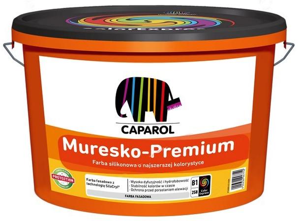 Краска Caparol Muresko Premium B1 с добавлением силикона 10л
