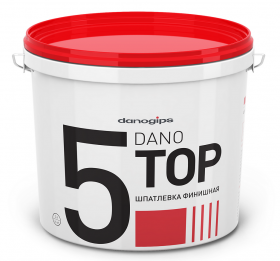Финишная шпатлевка TOP 5 DANOGIPS 16.5кг